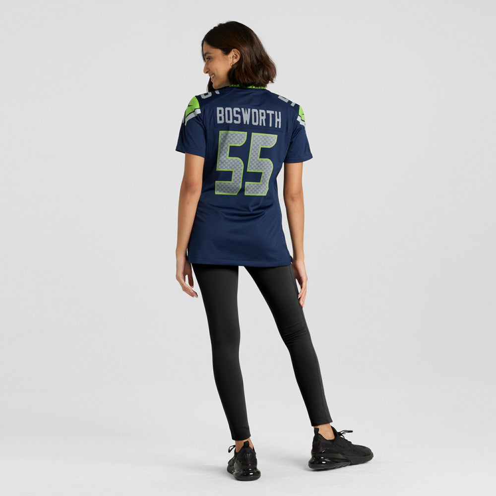 Brian Bosworth Seattle Seahawks Women's Game Retired Player Jersey College Navy - Nike