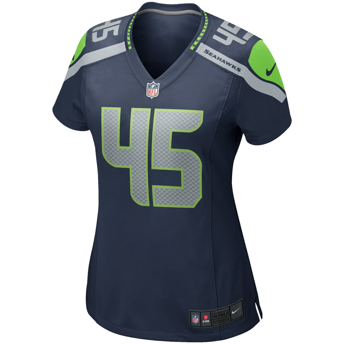 Kenny Easley Seattle Seahawks Women's Game Retired Player Jersey College Navy - Nike