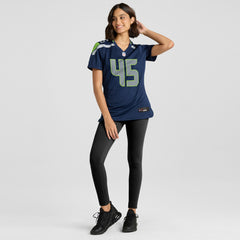 Kenny Easley Seattle Seahawks Women's Game Retired Player Jersey College Navy - Nike