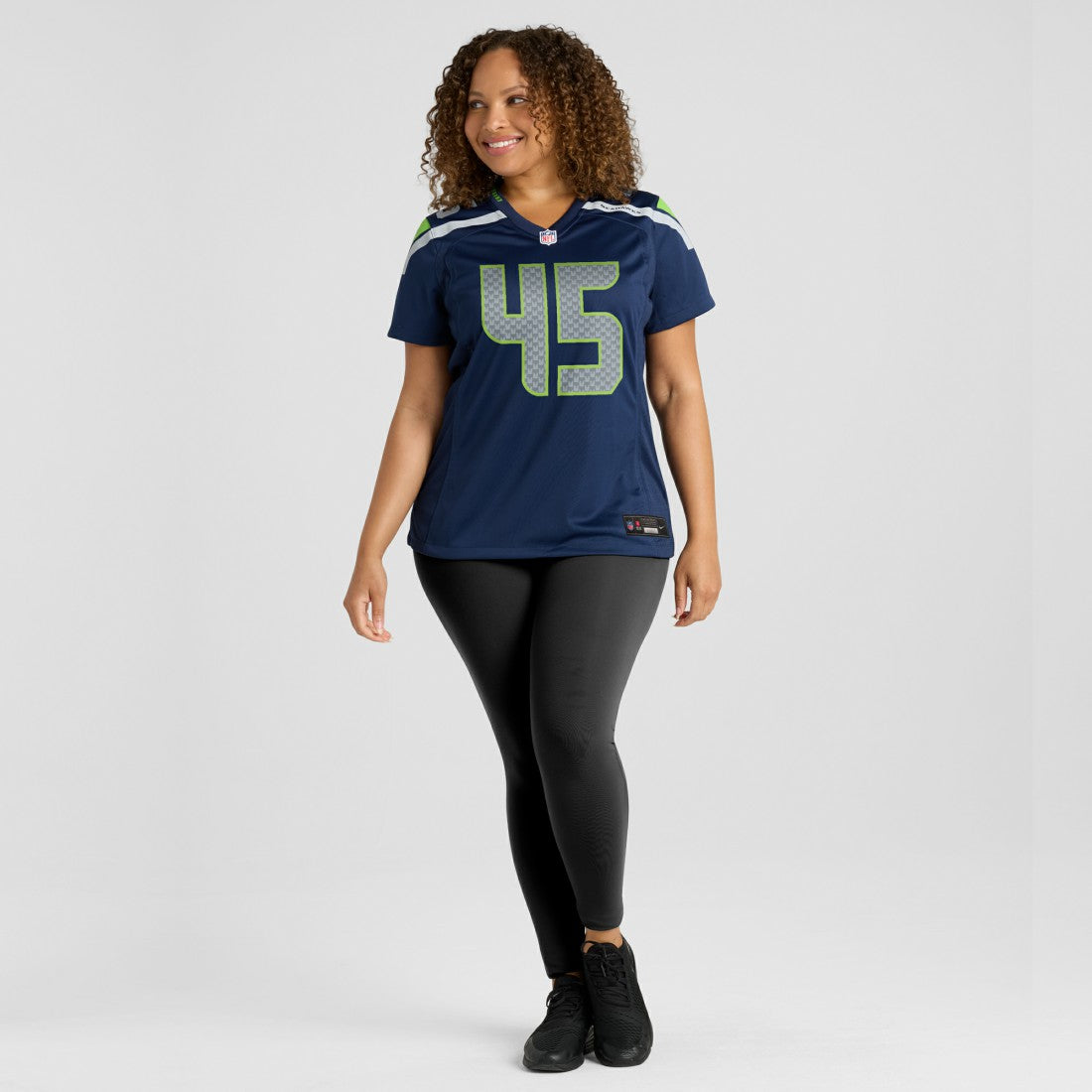 Kenny Easley Seattle Seahawks Women's Game Retired Player Jersey College Navy - Nike