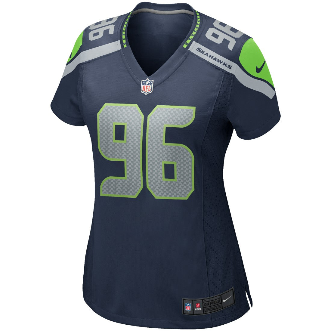 Cortez Kennedy Seattle Seahawks Women's Game Retired Player Jersey College Navy - Nike
