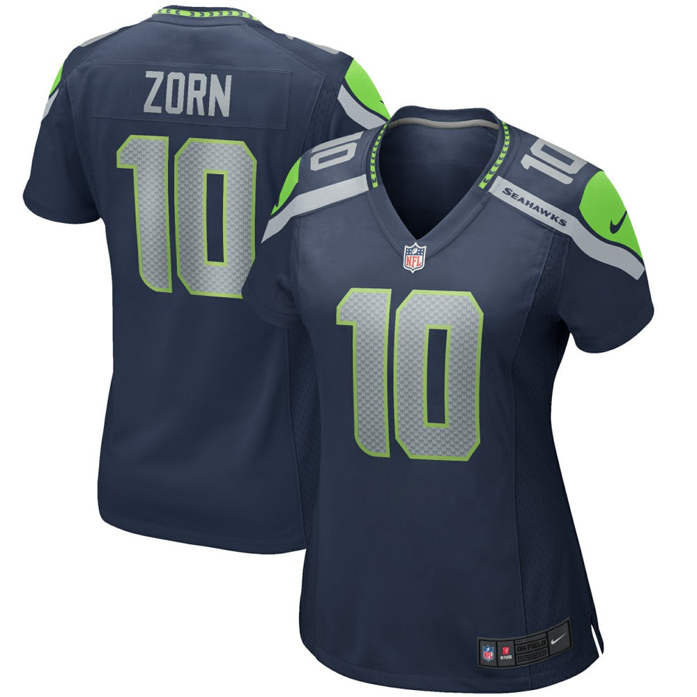 Jim Zorn Seattle Seahawks Women's Game Retired Player Jersey College Navy - Nike
