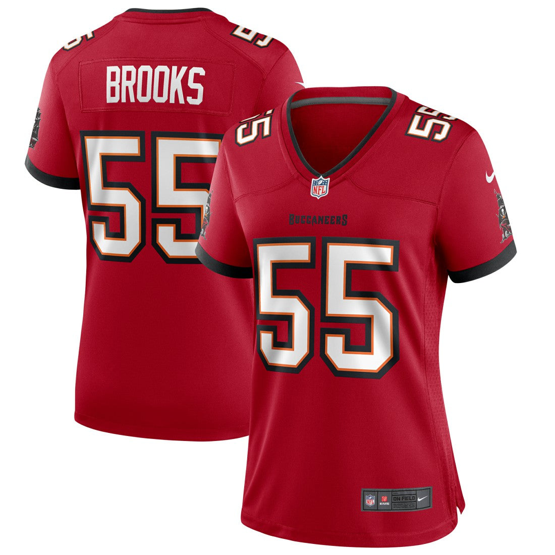 Derrick Brooks Tampa Bay Buccaneers Women's Game Retired Player Jersey Red - Nike