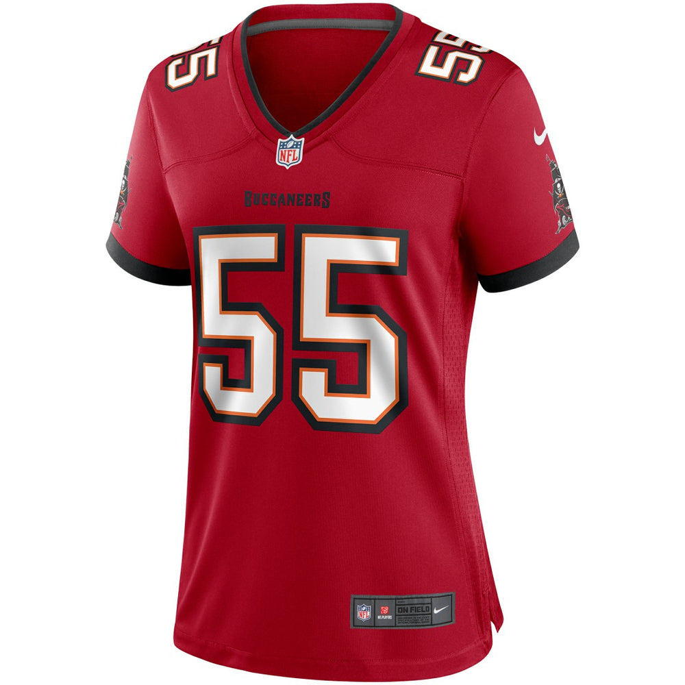 Derrick Brooks Tampa Bay Buccaneers Women's Game Retired Player Jersey Red - Nike