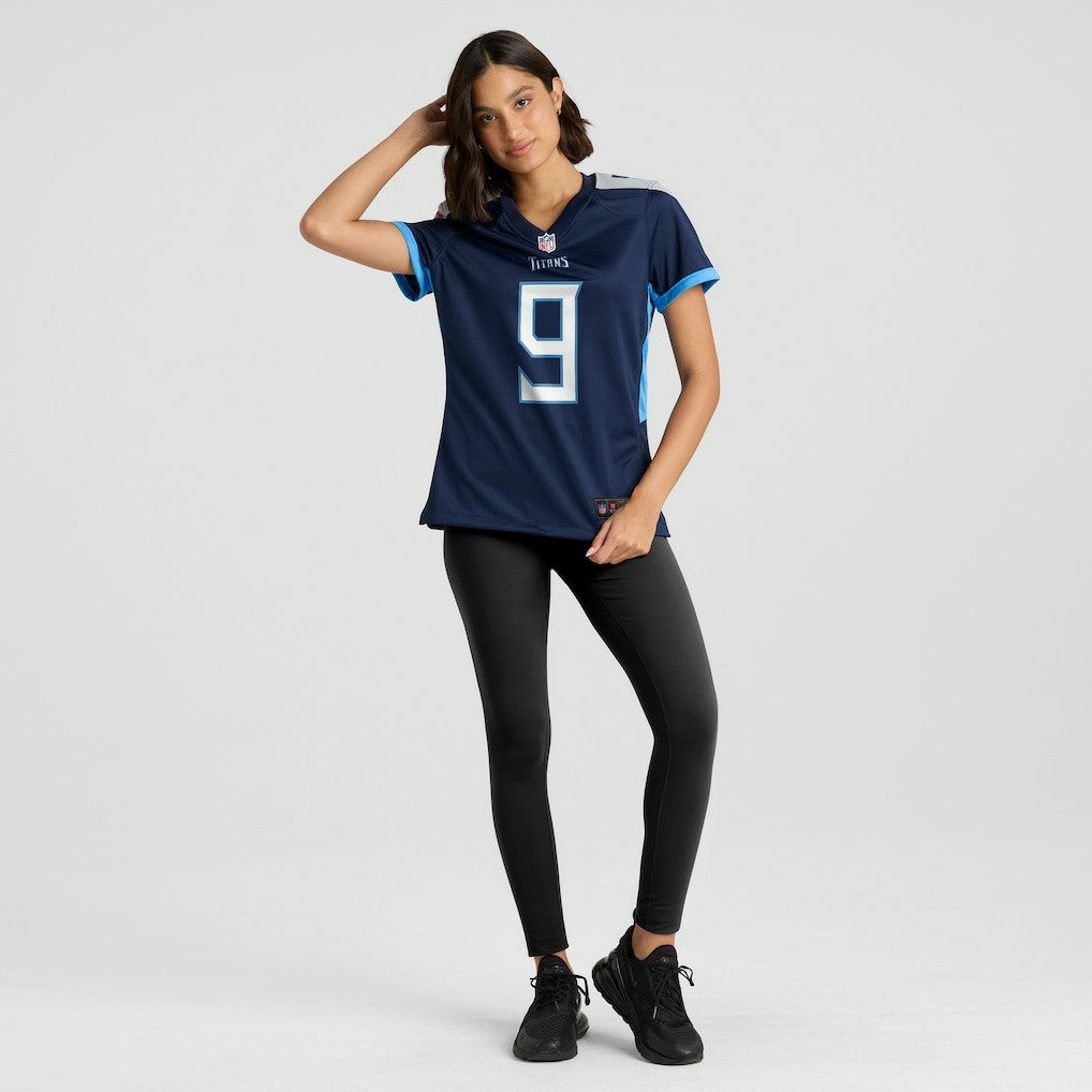 Steve McNair Tennessee Titans Women's Game Retired Player Jersey Navy - Nike