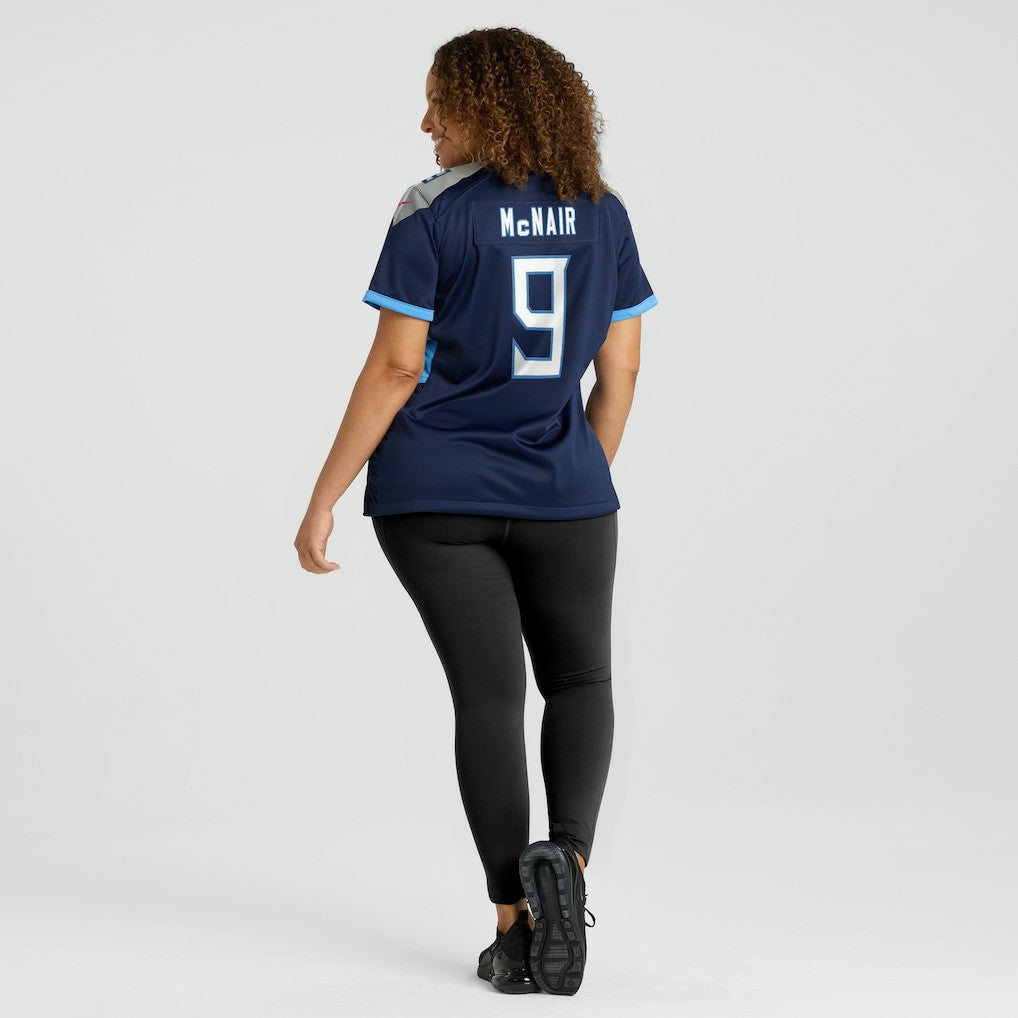 Steve McNair Tennessee Titans Women's Game Retired Player Jersey - Navy | NFL Jerseys