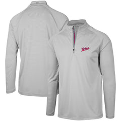 Minnesota Twins Levelwear Orion Historic Logo Raglan Quarter-Zip Jacket Clearance