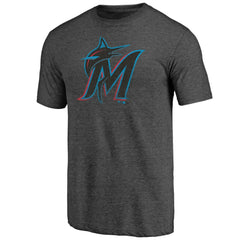 Miami Marlins Father's Day Greatest Dad Tri-Blend T-Shirt Sale
