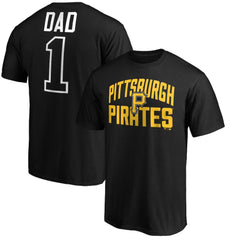 Pittsburgh Pirates Father's Day #1 Dad T-Shirt On Sale