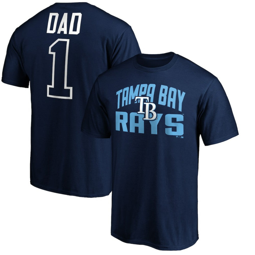 Tampa Bay Rays Father's Day #1 Dad T-Shirt Online