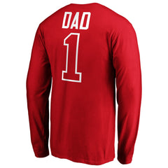 Cincinnati Reds Father's Day #1 Dad Long Sleeve T-Shirt Near Me