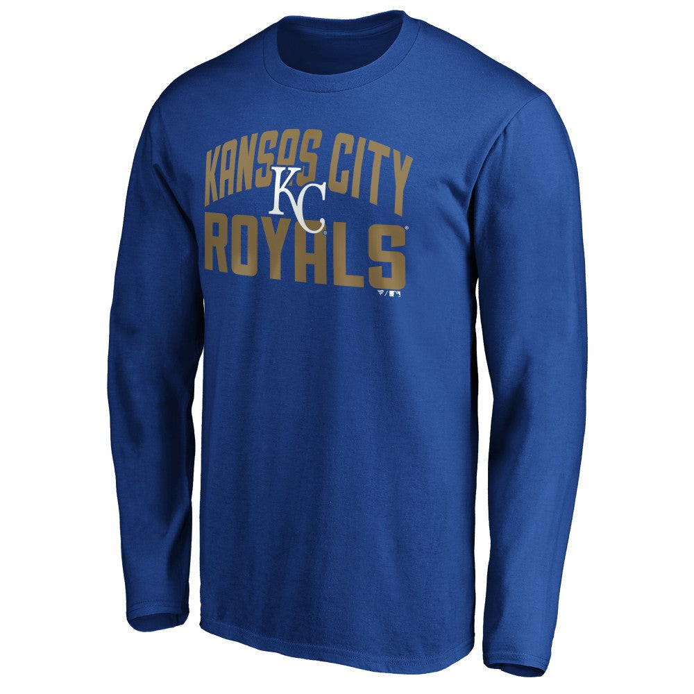 Kansas City Royals Father's Day #1 Dad Long Sleeve T-Shirt Lifestyle