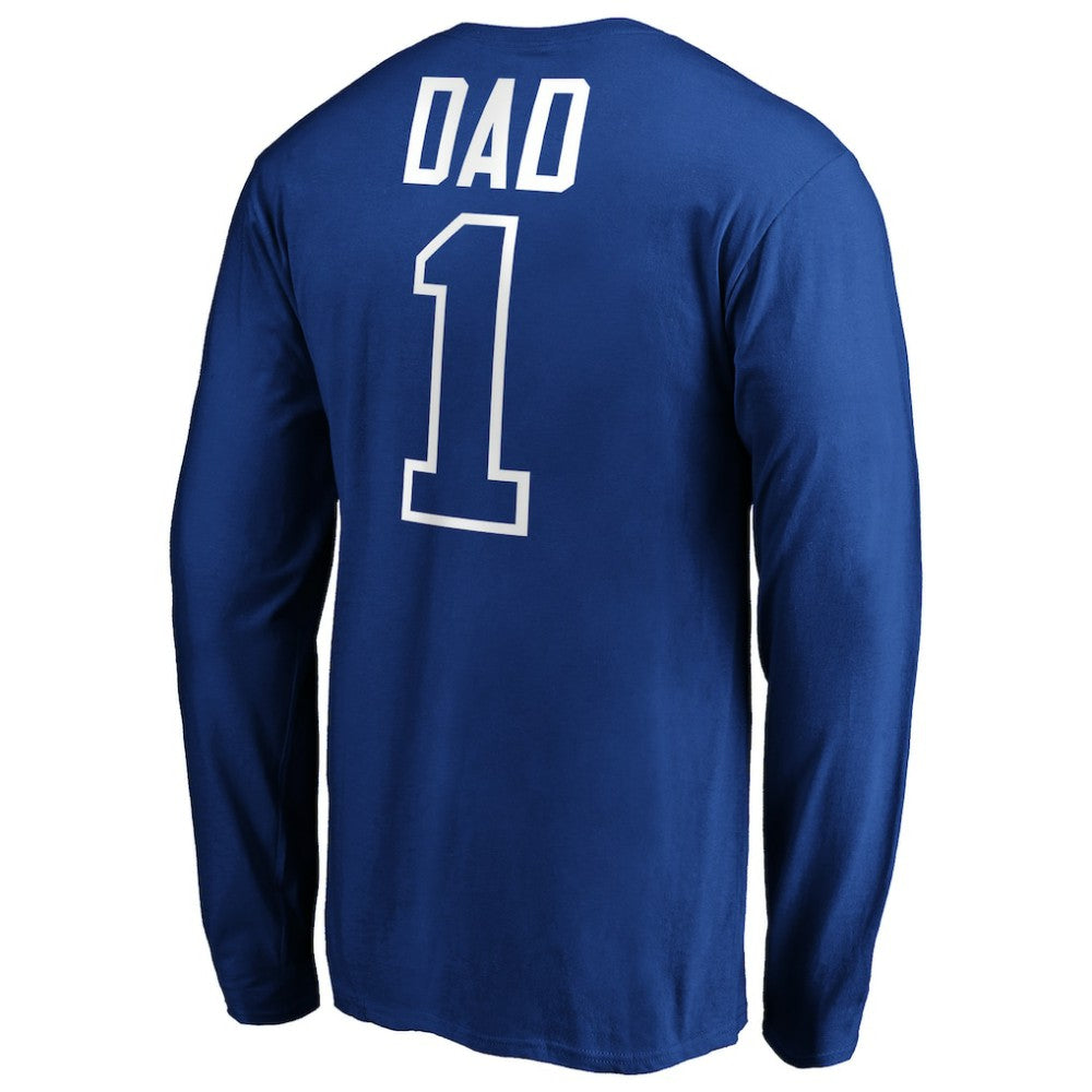 Los Angeles Dodgers Father's Day #1 Dad Long Sleeve T-Shirt for sale