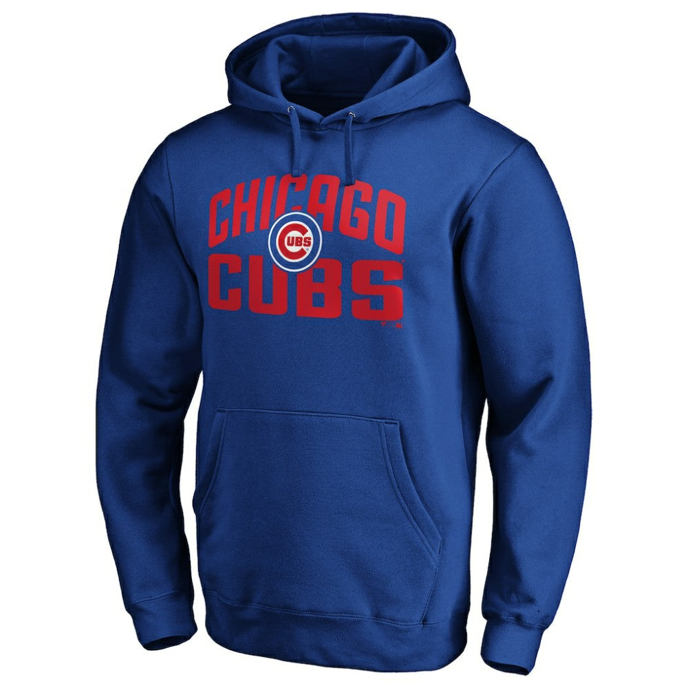 Chicago Cubs Father's Day #1 Dad Pullover Hoodie Lifestyle
