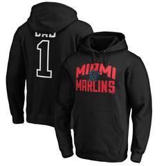 Miami Marlins Father's Day #1 Dad Pullover Hoodie discount