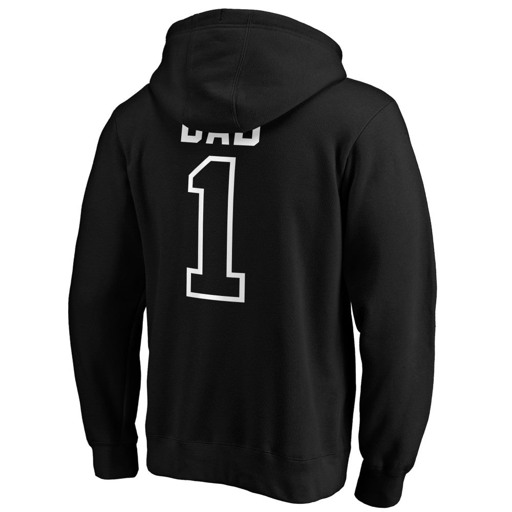 Miami Marlins Father's Day #1 Dad Pullover Hoodie discount