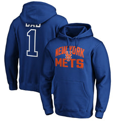 New York Mets Father's Day #1 Dad Pullover Hoodie Clearance