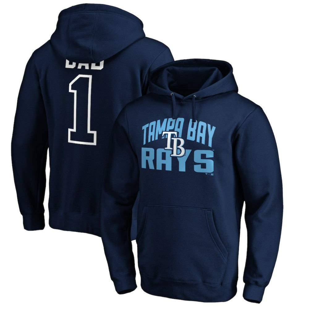 Tampa Bay Rays Father's Day #1 Dad Pullover Hoodie Online