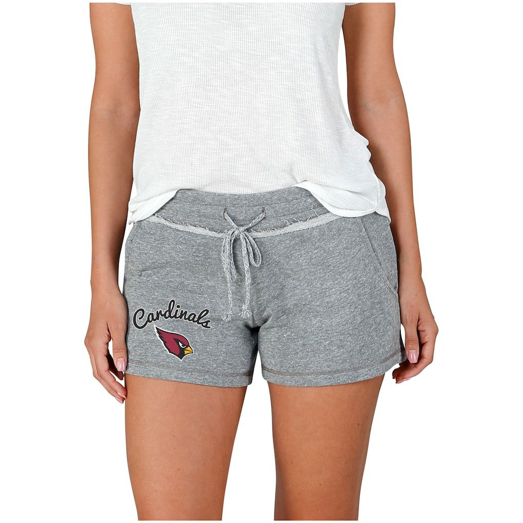 Arizona Cardinals Concepts Sport Women's Mainstream Terry Shorts Gray - NFL