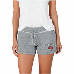 Tampa Bay Buccaneers Concepts Sport Women's Mainstream Terry Shorts Gray - NFL