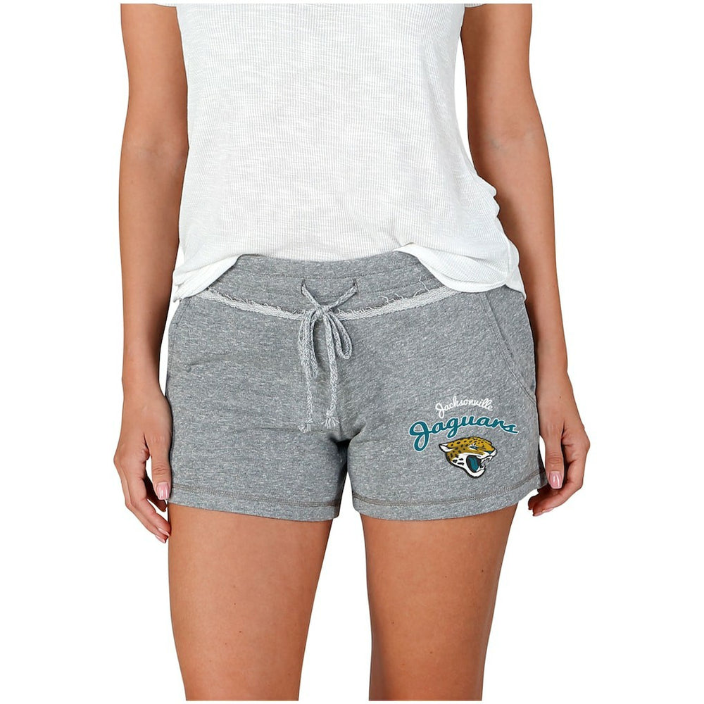 Jacksonville Jaguars Concepts Sport Women's Mainstream Terry Shorts Gray - NFL
