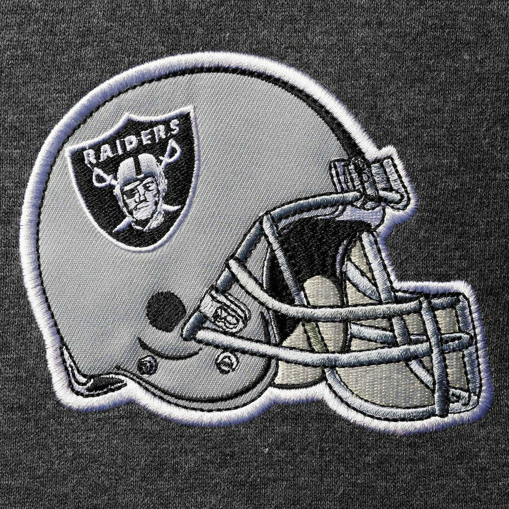 Las Vegas Raiders Starter Extreme Fireballer Pullover Hoodie Heathered Gray/Silver - NFL