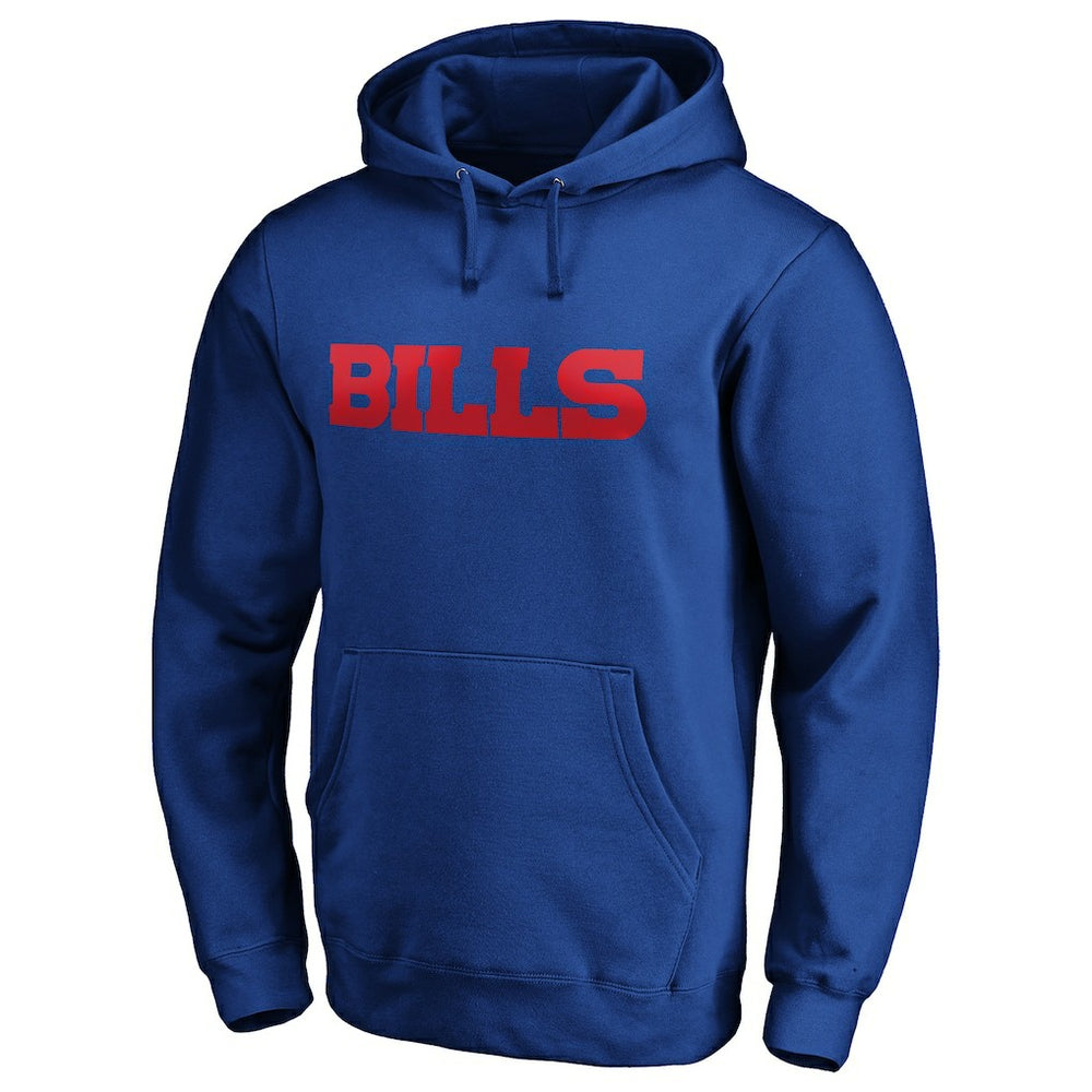 Buffalo Bills #1 Dad Pullover Hoodie Royal - NFL
