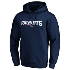 New England Patriots #1 Dad Pullover Hoodie Navy - NFL