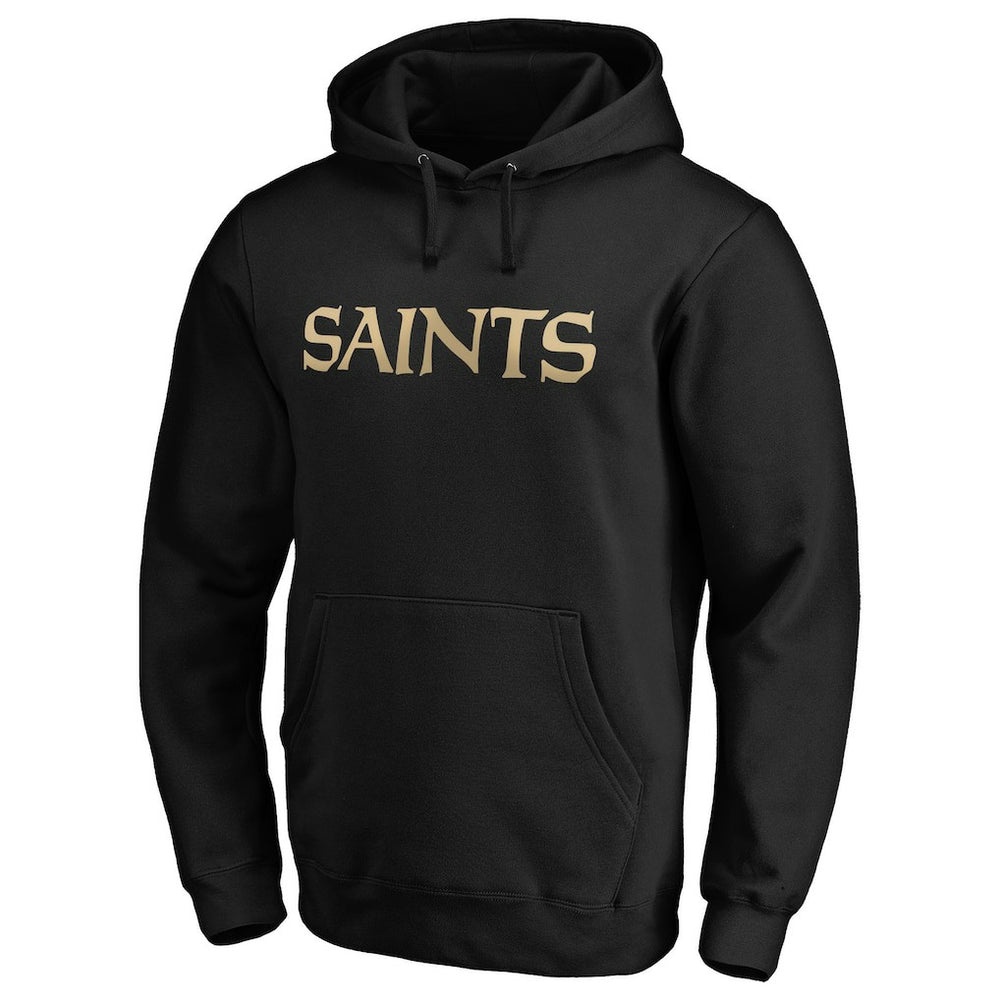 New Orleans Saints #1 Dad Pullover Hoodie Black - NFL