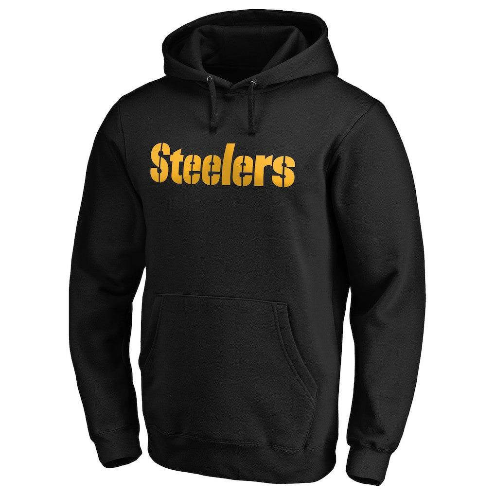 Pittsburgh Steelers #1 Dad Pullover Hoodie Black - NFL