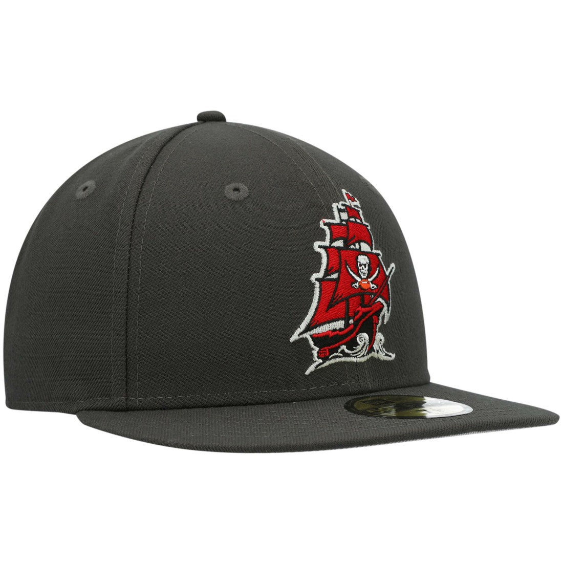 Tampa Bay Buccaneers New Era Omaha 59FIFTY Fitted Hat Pewter - NFL