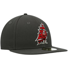 Tampa Bay Buccaneers New Era Omaha 59FIFTY Fitted Hat Pewter - NFL