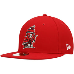 Tampa Bay Buccaneers New Era Omaha 59FIFTY Fitted Hat Red - NFL