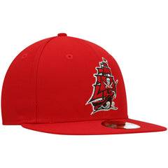 Tampa Bay Buccaneers New Era Omaha 59FIFTY Fitted Hat Red - NFL