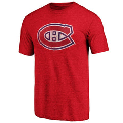 Montreal Canadiens - Greatest Dad Tri-Blend T-Shirt Red