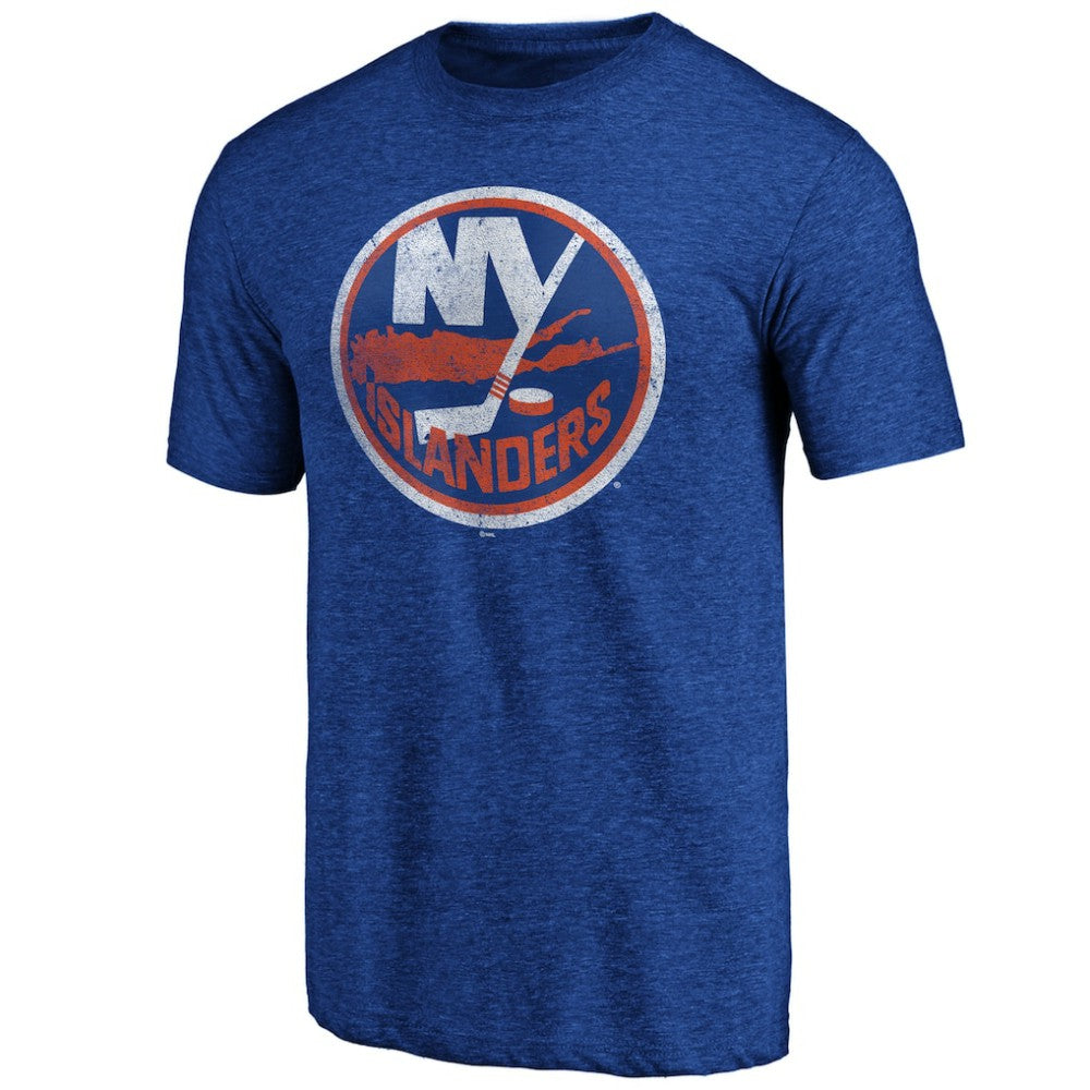 New York Islanders - Greatest Dad Tri-Blend T-Shirt Royal
