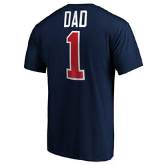 Columbus Blue Jackets - #1 Dad T-Shirt Navy