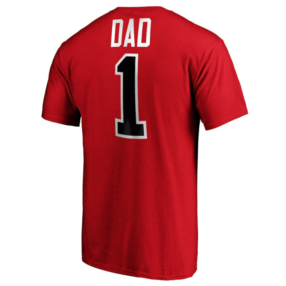 New Jersey Devils - #1 Dad T-Shirt Red