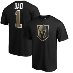 Vegas Golden Knights #1 Dad T-Shirt Black