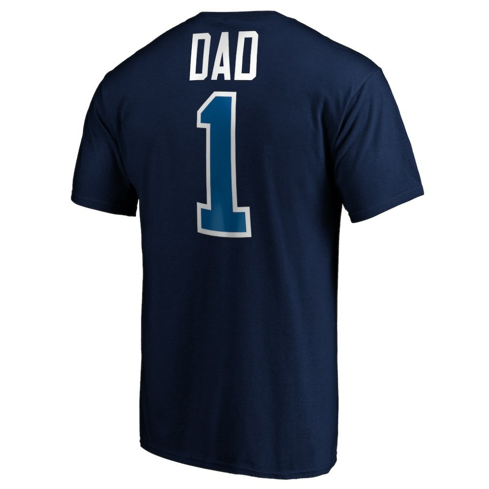 Winnipeg Jets - #1 Dad T-Shirt Navy