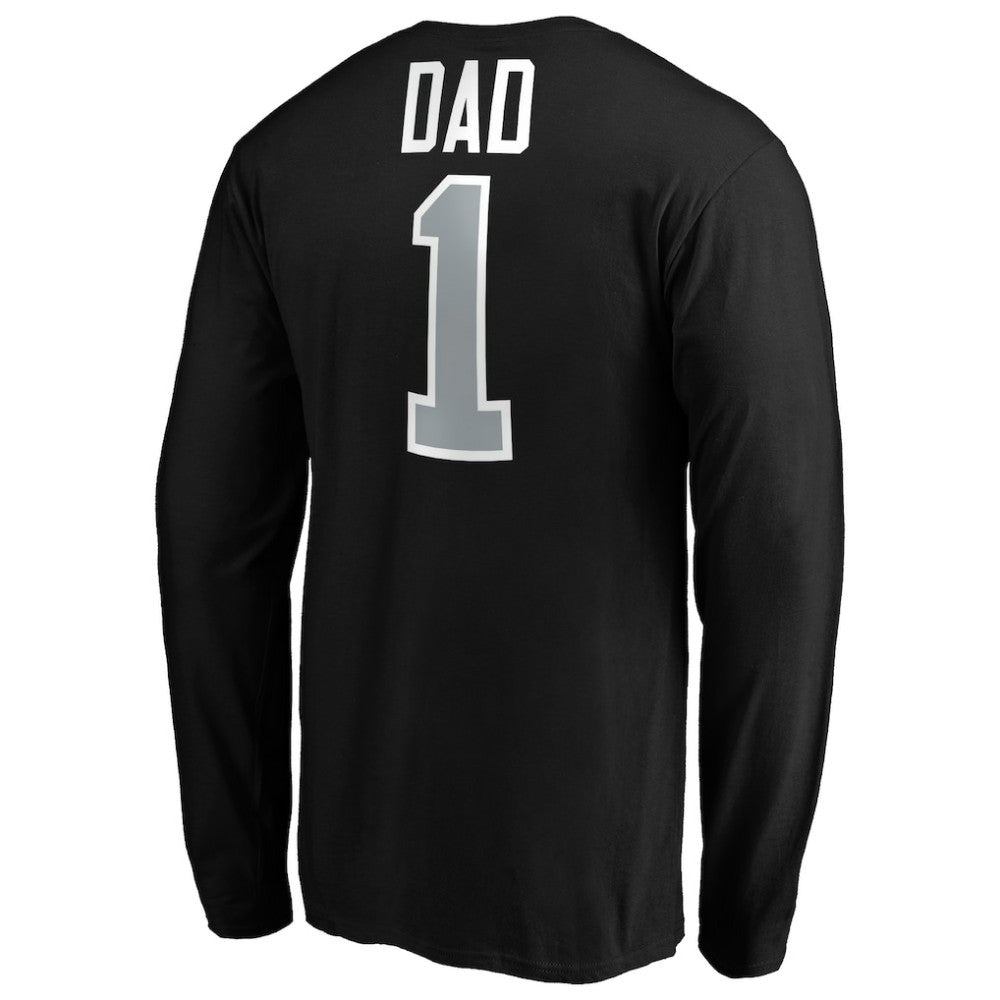 Los Angeles Kings - #1 Dad Long Sleeve T-Shirt Black