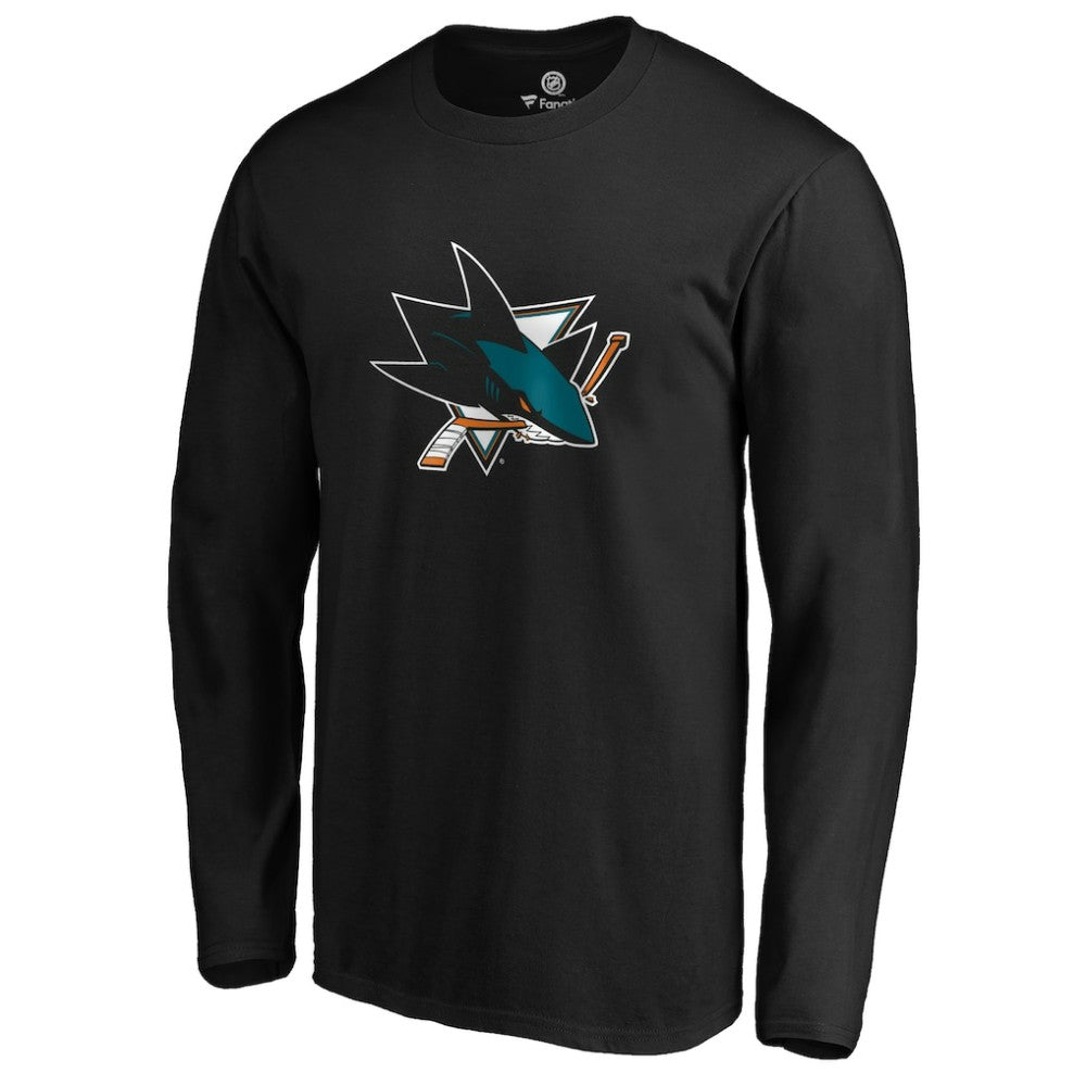 San Jose Sharks - #1 Dad Long Sleeve T-Shirt Black