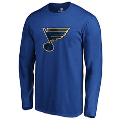 St. Louis Blues - #1 Dad Long Sleeve T-Shirt Blue