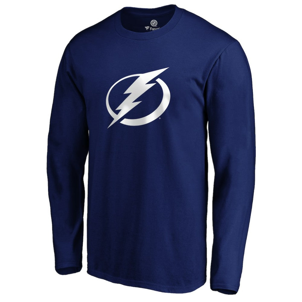 Tampa Bay Lightning - #1 Dad Long Sleeve T-Shirt Blue
