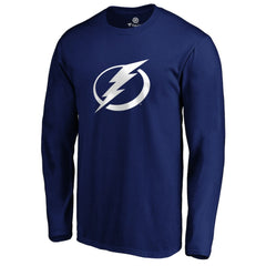 Tampa Bay Lightning - #1 Dad Long Sleeve T-Shirt Blue