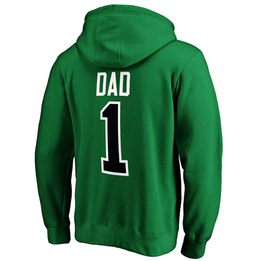 Dallas Stars - #1 Dad Pullover Hoodie Kelly Green