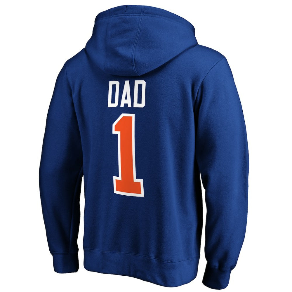 New York Islanders - #1 Dad Pullover Hoodie Royal