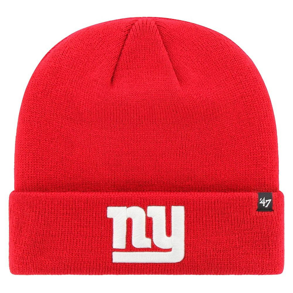New York Giants '47 Secondary Basic Cuffed Knit Hat Red - 47 brand
