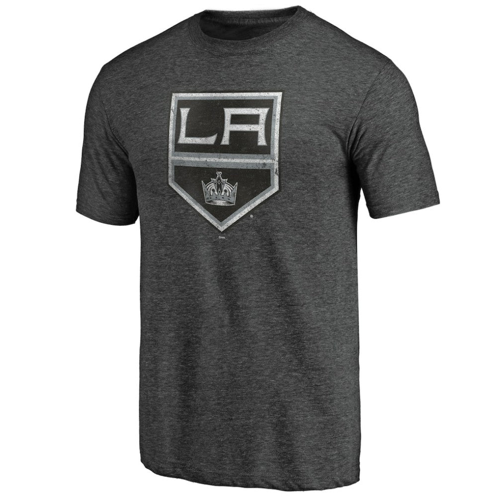 Los Angeles Kings - Greatest Dad Tri-Blend T-Shirt Charcoal