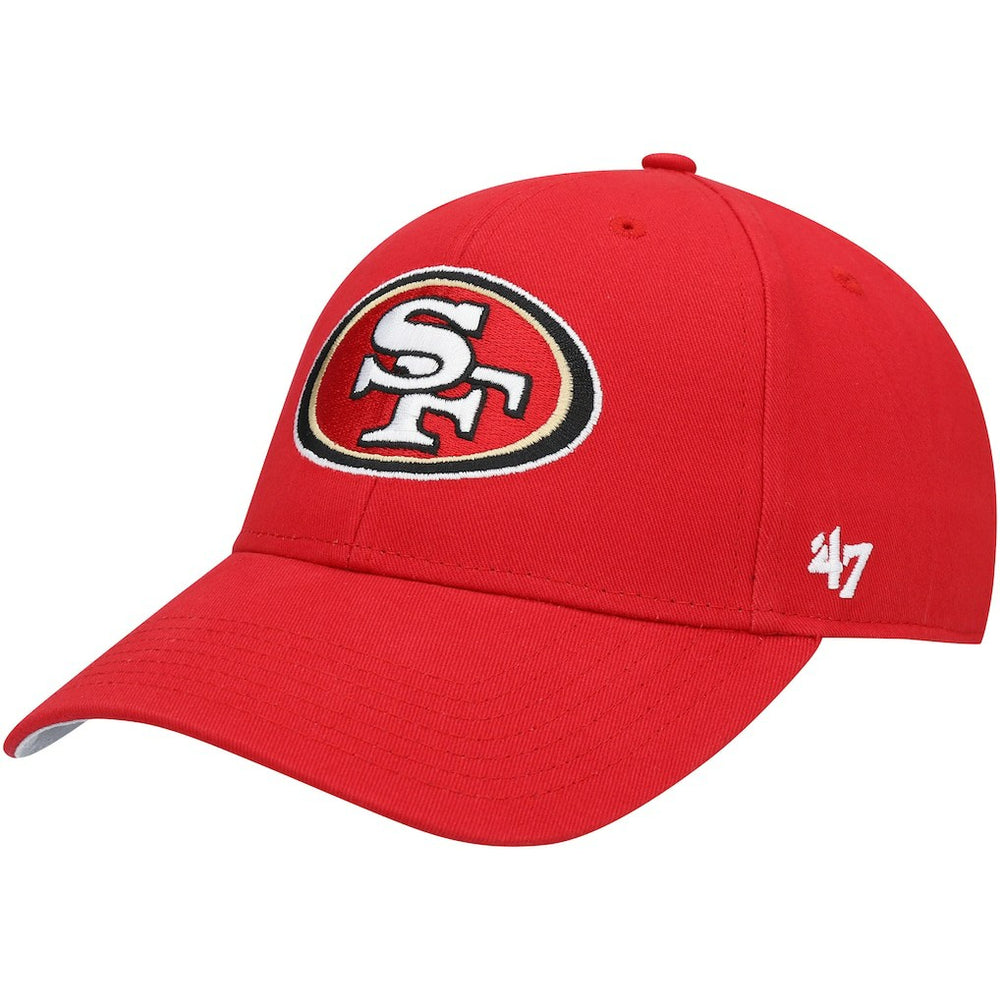 San Francisco 49ers '47 Youth Basic MVP Adjustable Hat Scarlet - 47 brand
